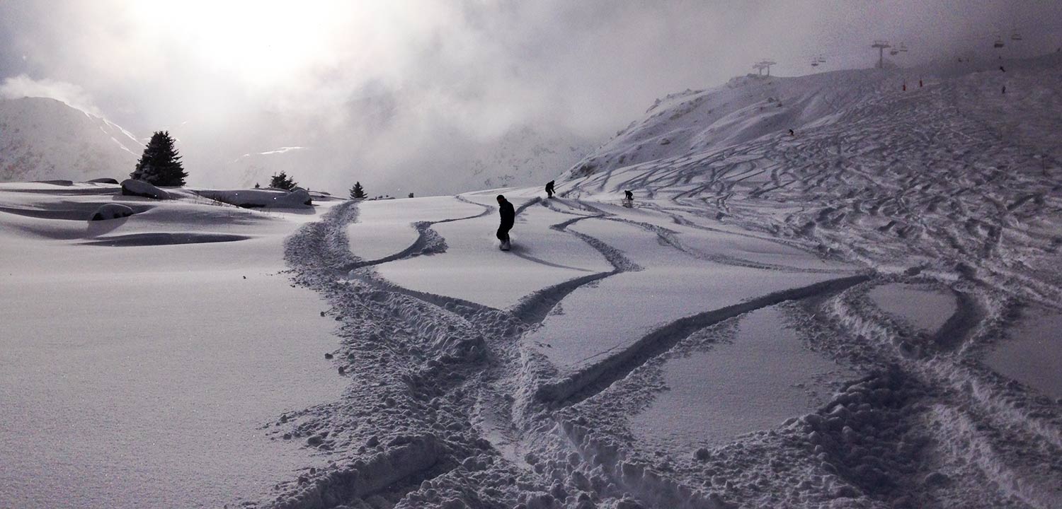 Snowboarding Holidays & Trips in Courchevel Pleisure